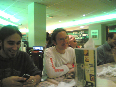 Jono looking happy at his 21st